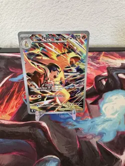 Pokemon TCG - Ethan's Typhlosion 190/182 - Destined Rivals - Illustration Rare - Image 1