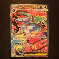 Pokemon Mega Venusaur EX Holo 177/132 Special Illustration Rare - Very Clean - Image 1
