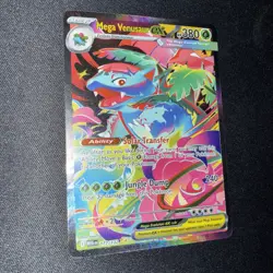 Pokemon Mega Venusaur EX Holo 177/132 Special Illustration Rare - Very Clean - Image 3