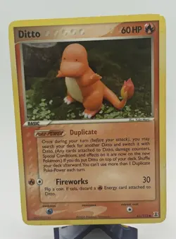 Pokemon TCG Ditto (Charmander) EX Delta Species Set 61/113 - Image 1
