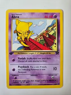 Pokemon Abra 49/82 - Team Rocket 1st edition - WOTC - Image 1