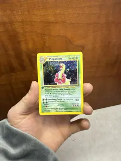 Pokemon Meganium 1st Edition Neo Genesis 11/111 Holo Rare - Image 1