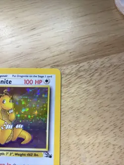 Pokemon TCG Dragonite 4/62 Fossil Holo Unlimited LP Condition - Image 4
