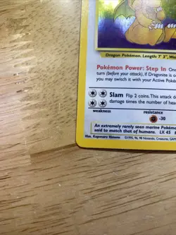 Pokemon TCG Dragonite 4/62 Fossil Holo Unlimited LP Condition - Image 5