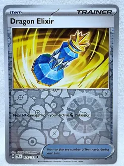 Dragon Elixir 172/191 Reverse Holo Uncommon Surging Sparks Pokemon - Image 1
