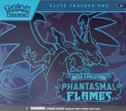 Pokemon TCG: Phantasmal Flames Factory Sealed Elite Trainer Box WITH FREESHIP - Image 1