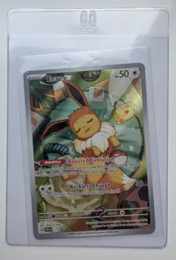 Pokemon Prismatic Evolutions Eevee Black Star Promo #173 🔥 Fresh | Near Mint - Image 1