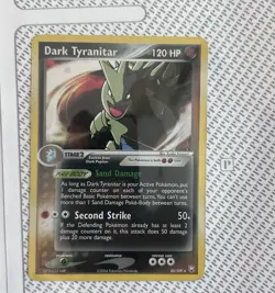 Dark Tyranitar 20/109 Holo Rare – Team Rocket Returns – LP – 2004 Pokemon - Image 1