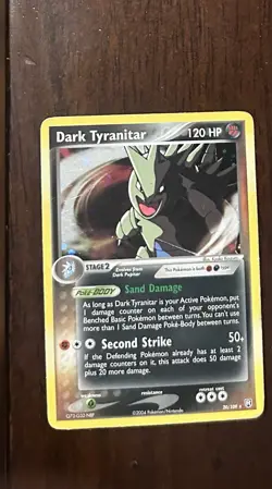 Dark Tyranitar 20/109 Holo Rare – Team Rocket Returns – LP – 2004 Pokemon - Image 4