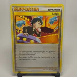 Judge 78/95 Trainer - Pokemon TCG HGSS Unleashed Set 2010 Card NM Condition - Image 1