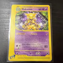 Alakazam #33/165 Non-Holo Rare - Expedition Pokemon - Image 1