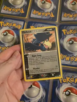 Pokemon TCG Murkrow EX Unseen Forces 30/115 Regular Rare * 2005 - Image 1