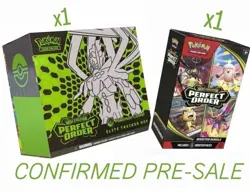 Pokemon Perfect Order Elite Trainer Box & Booster Bundle (2in1) English PRE-SALE - Image 1