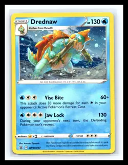 💥 DREDNAW - SWSH047 - Black Star Promo - Cosmos Holo - Pokemon TCG 2020 - Image 1