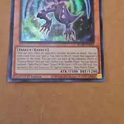 Praying Mantis Ultra Rare 1st Edition BLMR-EN033 YuGiOh! NM TCG CCG - Image 5