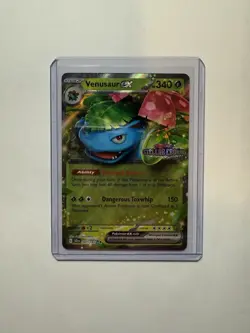 Venusaur EX 001/142 & Blastoise EX 030/142 Stellar Crown Stamp Promo Cards - Image 2