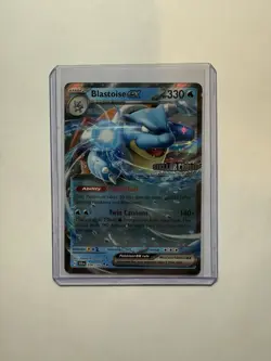 Venusaur EX 001/142 & Blastoise EX 030/142 Stellar Crown Stamp Promo Cards - Image 4