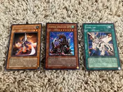 Yu-Gi-Oh Soul of the Duelist lot of 19 cards Armed Dragon LV7 Mystic Swordsman - Image 3