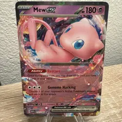 Pokemon TCG Mew EX 151/165 Double Rare Holo Card NM Condition Full Art - Image 4