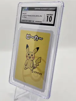 Pokemon TCG Pikachu Playing Cards Old Maid 2019 Japanese Cgc gem mint 10 - Image 5