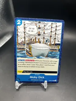 One Piece TCG BASE CARD- Moby Dick OP08-056 - Image 1