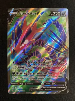 Eternatus V SWSH044 SWSH: Sword & Shield Promo Cards Holo - Image 1