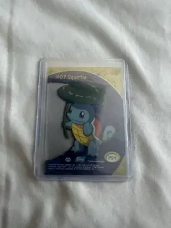 Pokemon TCG Squirtle #PC4 2000 Topps Animation Edition Clear Cards GEM - Image 2