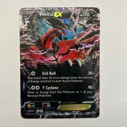 Yveltal EX - XY08 - Pokemon XY Promo Ultra Rare Card LP - Image 1