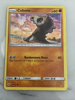 Cubone Forbidden Light 57/131 Holo General Mills Promo Card Pokemon TCG 2018 ✨ - Image 2