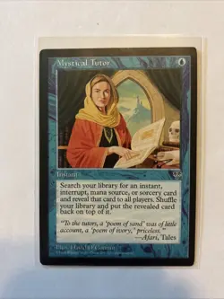 MTG Magic the Gathering Card LP - Mystical Tutor - Image 1