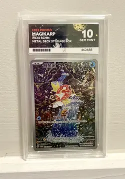 Pokemon TCG S-Chinese Magikarp 024/SVP Promo - Ace Grade 10 - 1st card graded - Image 1