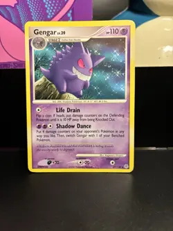 Gengar 27/130 Diamond and Pearl Base Non-Holo Rare LP Pokemon Card - Image 1