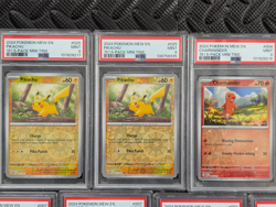 7X LOT 2024 Pokemon MEW 151 Costco Mini Tins PSA 9 Cosmos Holo Pikachu Squirtle - Image 3