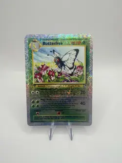 Butterfree 21/110 Legendary Collection 2002 Reverse Holo Pokemon Card TCG - Image 1