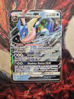 Greninja GX 24/131 - Forbidden Light Rare GX Pokemon TCG Holo - LP - Image 1