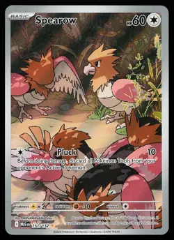 Spearow 151/132 Holo Illustration Rare Mega Evolution Pokemon Card - Image 1