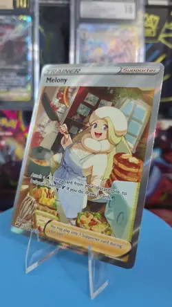 Pokemon TCG Melony GG64/GG70 Crown Zenith: Galarian Gallery Holo NM - Image 1
