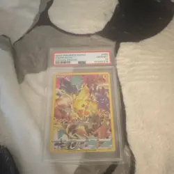 Pokemon TCG Pikachu Full Art Secret Rare Crown Zenith Holo PSA 10 #160/159 - Image 1