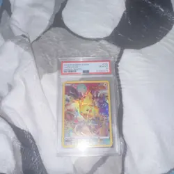 Pokemon TCG Pikachu Full Art Secret Rare Crown Zenith Holo PSA 10 #160/159 - Image 3