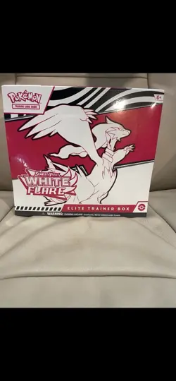 Pokemon TCG White Flare ETB Elite Trainer Box New Sealed - Image 1