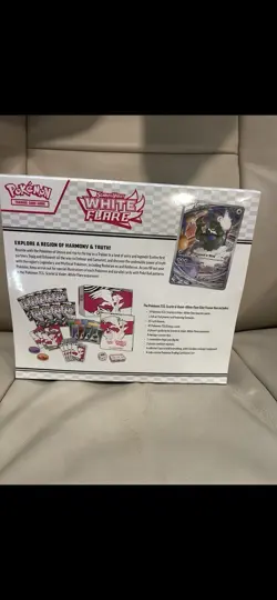 Pokemon TCG White Flare ETB Elite Trainer Box New Sealed - Image 2