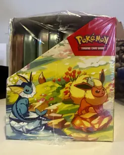 POKEMON SCARLET & VIOLET: PRISMATIC EVOLUTIONS MINI TIN DISPLAY (8ct) new/sealed - Image 4