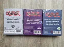 Yu-Gi-Oh - Limited Edition - Metal Cards - Sealed & New - Bundle X3 - Image 3