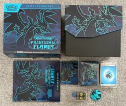 Pokemon TCG Mega Evolution Phantasmal Flames Elite Trainer Box -EMPTY -NO PACKS - Image 1