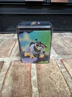 Pokemon TCG Stacking Tins Factory SEALED - NEW 2025 3 Booster Packs 2 Stickers - Image 2