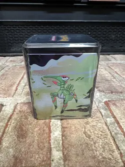 Pokemon TCG Stacking Tins Factory SEALED - NEW 2025 3 Booster Packs 2 Stickers - Image 4