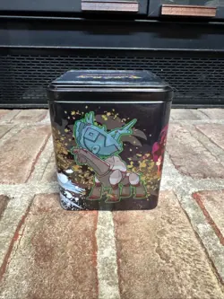 2025 Pokemon TCG Stack Em High Stacking Tin With 3 Booster Packs - Image 3