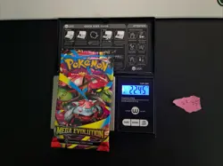 22.45g VERY HEAVY MEGA EVOLUTION Pokemon Sealed Booster Pack New SIR/HRU - Image 1