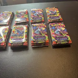 Lot of 45x Phantasmal Flames Packs from ETBs Pokemon RESEALED RD - Image 2