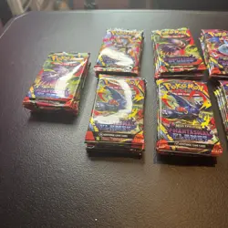 Lot of 45x Phantasmal Flames Packs from ETBs Pokemon RESEALED RD - Image 3